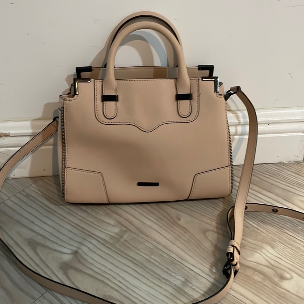 Rebecca Minkoff Mini Crossbody Bag in Beige